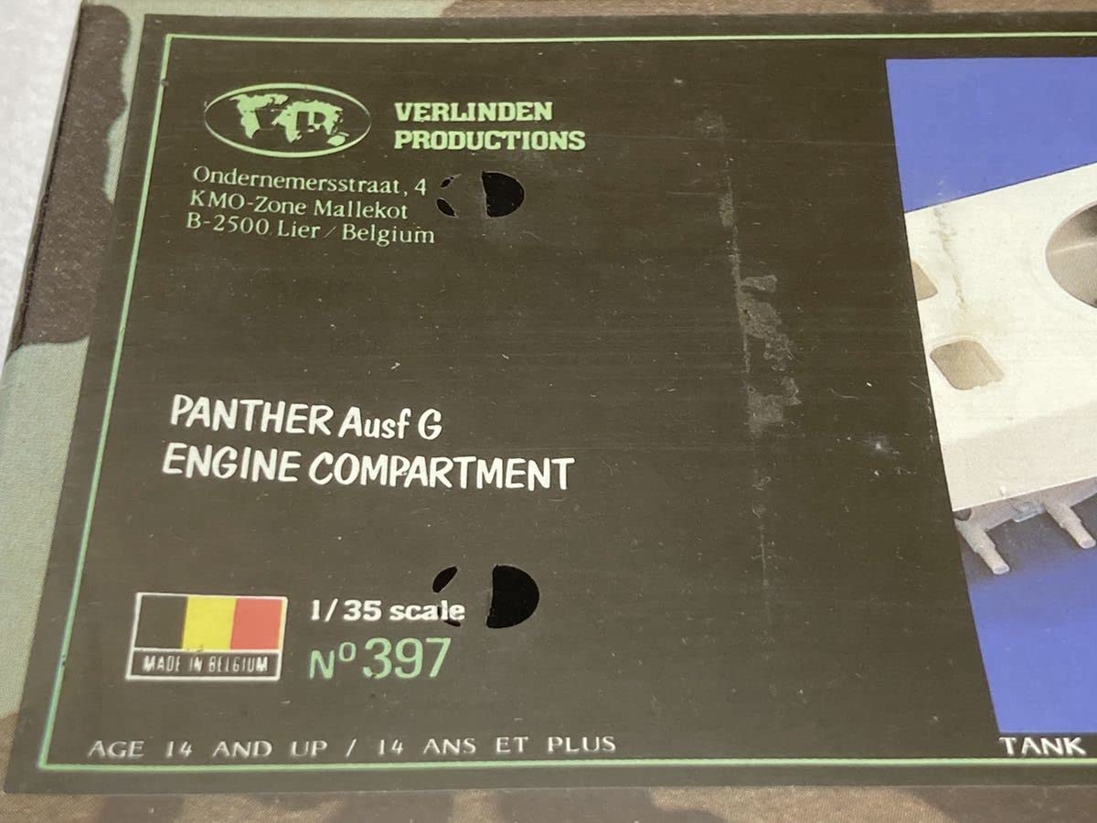 Amazon.co.jp: バーリンデン 1/35 VP397 パンター PANTHER Ausf